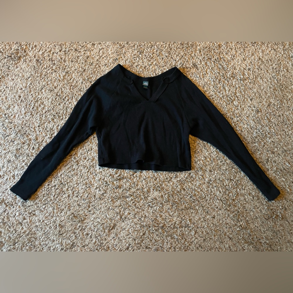 crop henley top